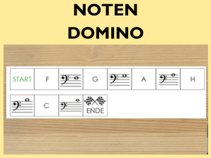 Noten-Domino
